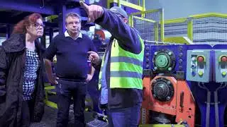 Промышленный туризм с @СтройХлам и @BAUHAUS на заводе KATEPAL в Финляндии
