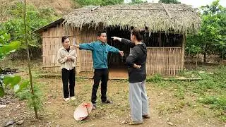 What would the wife of a kind man do when she sees her husband helping a homeless girl?