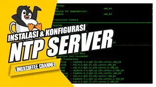 NTP Server | Cara Mengatur NTPsec Server di Linux Debian 12