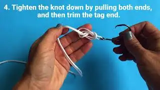 Fishing Knots: How to Tie  Figure Eight Loop