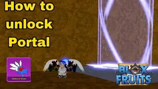 How to unlock portal in third sea blox fruit | Roblox .