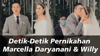 Detik Detik Pernikahan Marcella Daryanani Dengan Willy, Marcella Daryanani Menikah