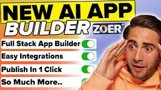 I Used ZOER AI to Build a NanoBanana AI Image Generator App in Minutes!