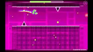Нежданчик(Прохождение 5-ой карти в Geometry Dash).