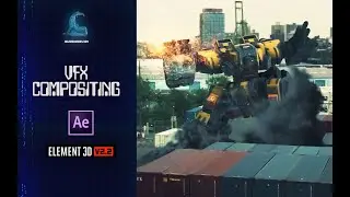 VFX Compositing | After Effects | Element 3D