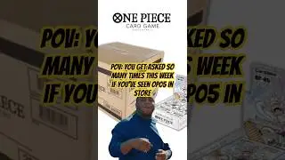 So many people still searching for OP05! And Nope Ive seen nothing 🤣 #onepiece #onepiecetcg #op05