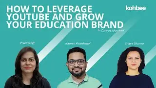 How to leverage youtube and grow your education brand 🚀  | Grow your youtube channel to 100k subs