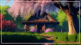 🌸🐦Spring Ambience with Cherry Blossoms | 2 Hours of Spring Day Sounds