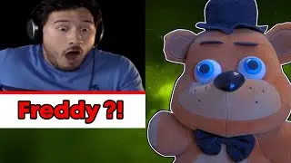 Freddy Plushie reacts to Markiplier playing FNAF 4