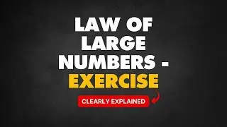 Law of Large Numbers - Exercise | #12 in Statistics for Data Science