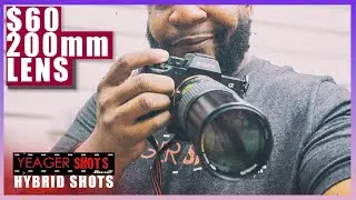 A Minolta Rokkor-X 200mm f4 Lens for Sony A7iv Video?!?