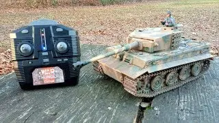 War Thunder TIGER I - RC Panzer mit IR Battlesystem von Torro-Shop.de // Testbericht & Testfahrt
