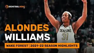 Alondes Williams 2021-22 Season Highlights