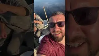 На рыбалке с сыном ! Погода штиль !