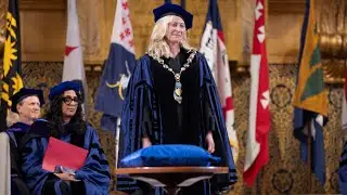 Optimism and hope: the inauguration of Maurie McInnis