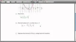 graphs of functions quiz