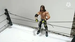 Springboard 450 Through Light Tubes! (WWE Stop Motion)