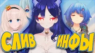 Снежа сливает инфу о русских втуберах 💙 