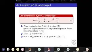 TTMS15. On Weyl Titchmarsh functions and Schrodinger L-systems