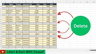 Delete Blank Rows in Excel at Once