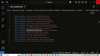 1.1.Ansible Flow for creating k8s cluster | Hello Devops