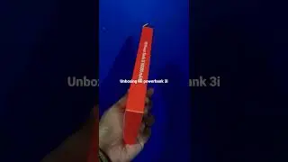 Unboxing Mi Powerbank 3i Blue colour 