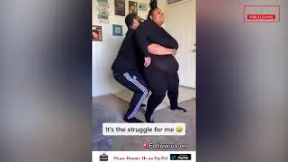SSBBW lady Dancing | bbw girl | ssbbw big booty dance | cute big girl | ssbbw big booty