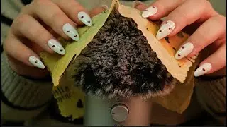 ASMR Beeswax Wrap Scratching Only (No Talking)