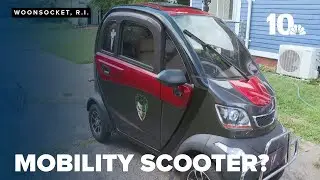 Woonsocket man says police won't allow him to use scooter