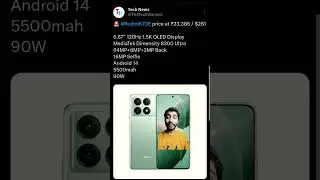 📱Redmi K70e (Poco X6 Pro) Features & Price in India‼️