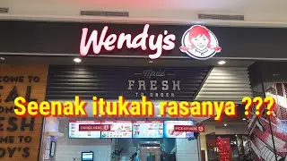 WENDY'S TSM CIBUBUR | Daftar Menu dan Harganya | Virtual Tour