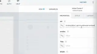 Embedding SAC stories into the Build Apps