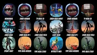Memorror Online Horror, Siren Horror, TV Head Escape 3D, Siren Head Robot, Siren Head...