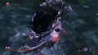 [隻狼] 七面武者への落下忍殺 - SEKIRO: SHADOWS DIE TWICE Shichimen Warrior Plunging Deathblow