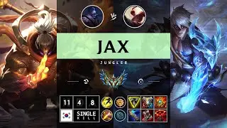 Jax Jungle vs Lee Sin - KR Challenger Patch 14.12