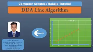 DDA Line Drawing Algorithm |Algorithm Implementation |Computer Graphics Lab |OpenGL |Creative Coders