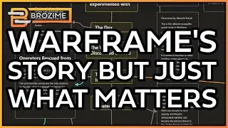 THE ENTIRE WARFRAME TIMELINE but only what matters