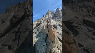 Multipitch Climbing in Chamonix