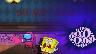 TERROR DE DOORS ROBLOX + AMONG US! Bob Esponja