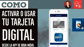 Como activar o usar tu Tarjeta Digital BBVA Movil. Compras seguras por internet BBVA Movil app