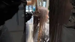 From blonde to natural color🤩