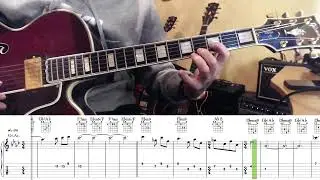 CHOVENDO NA ROSEIRA (Tom Jobim) - tablature and chord diagrams - version