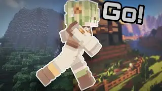 Minecraft, But I'm Constantly Teleporting To Different Places!