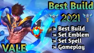VALE BEST BUILD 2021 | VALE TOP 1 GLOBAL BUILD | VALE BUILD EMBLEM | VALE GAMEPLAY BROLIN KH ✅