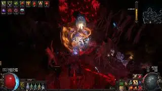 [PathOfExile] 3.20 Standard. Boneshatter Delve 25k. / 뼈박살 광산 25025층 부터~~