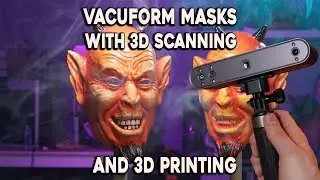 Revopoint POP 3 Plus - 3D Scanning a Monster Mask!