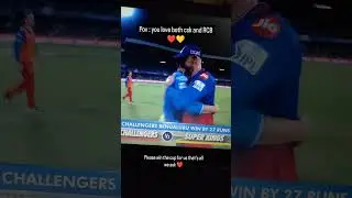 Dear RCB please win the cup for all the CSK and RCB fans 🥺❤️💛 