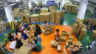 Lắp đặt Camera Kiểm Đếm Đóng Gói Hàng Hóa | 0975-28-1660 | TECHNO CAMERA 24H