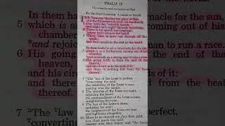 PROMISES FROM GOD TO YOU ❤️ PSALM 19:1-6, KJV