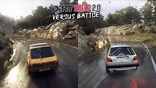 DiRT Rally 2.0 | Golf GTi vs Peugeot 205 GTi | Rally Spain